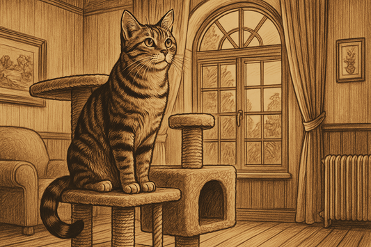 Quelle est la meilleure hauteur d'arbre à chat selon votre chat ?
