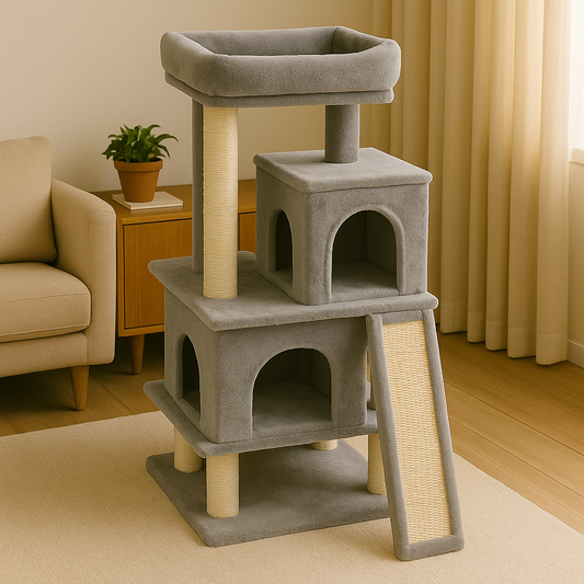 Arbre à chat 130 cm - Le meilleur pour votre félin
