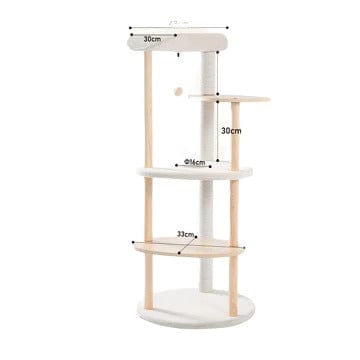 Arbre à Chat CatTower avec Plateforme Ronde